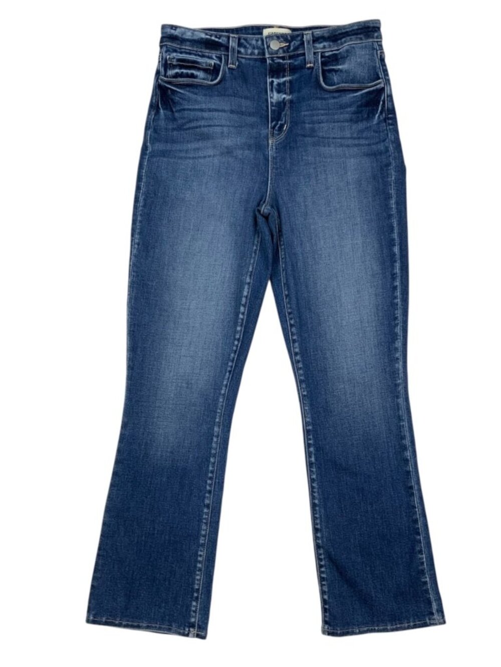 L'AGENCE Mira Cropped Bootcut Jean 28 Hampton Ultra High Rise